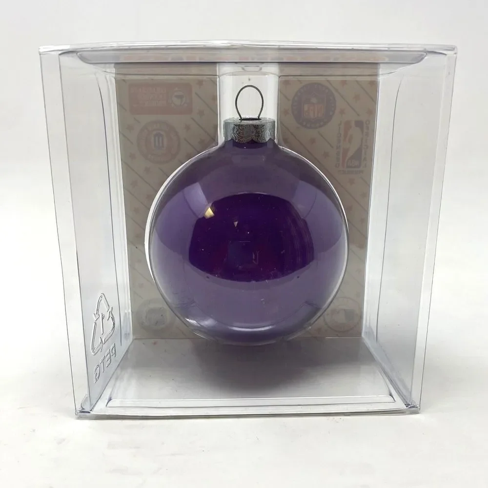 Northwestern Wildcats Glass Christmas Ball Ornament Sports Collector Series